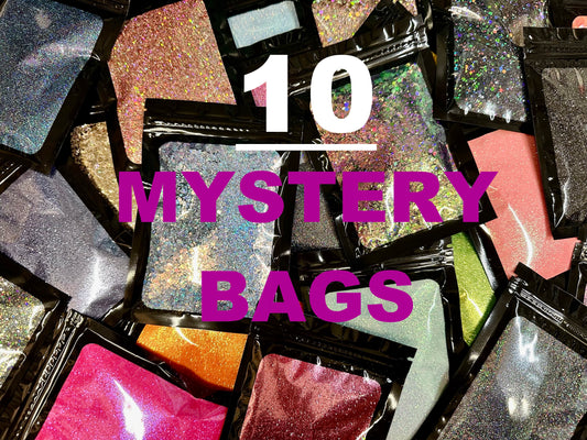 10 Mystery Bags of Glitter